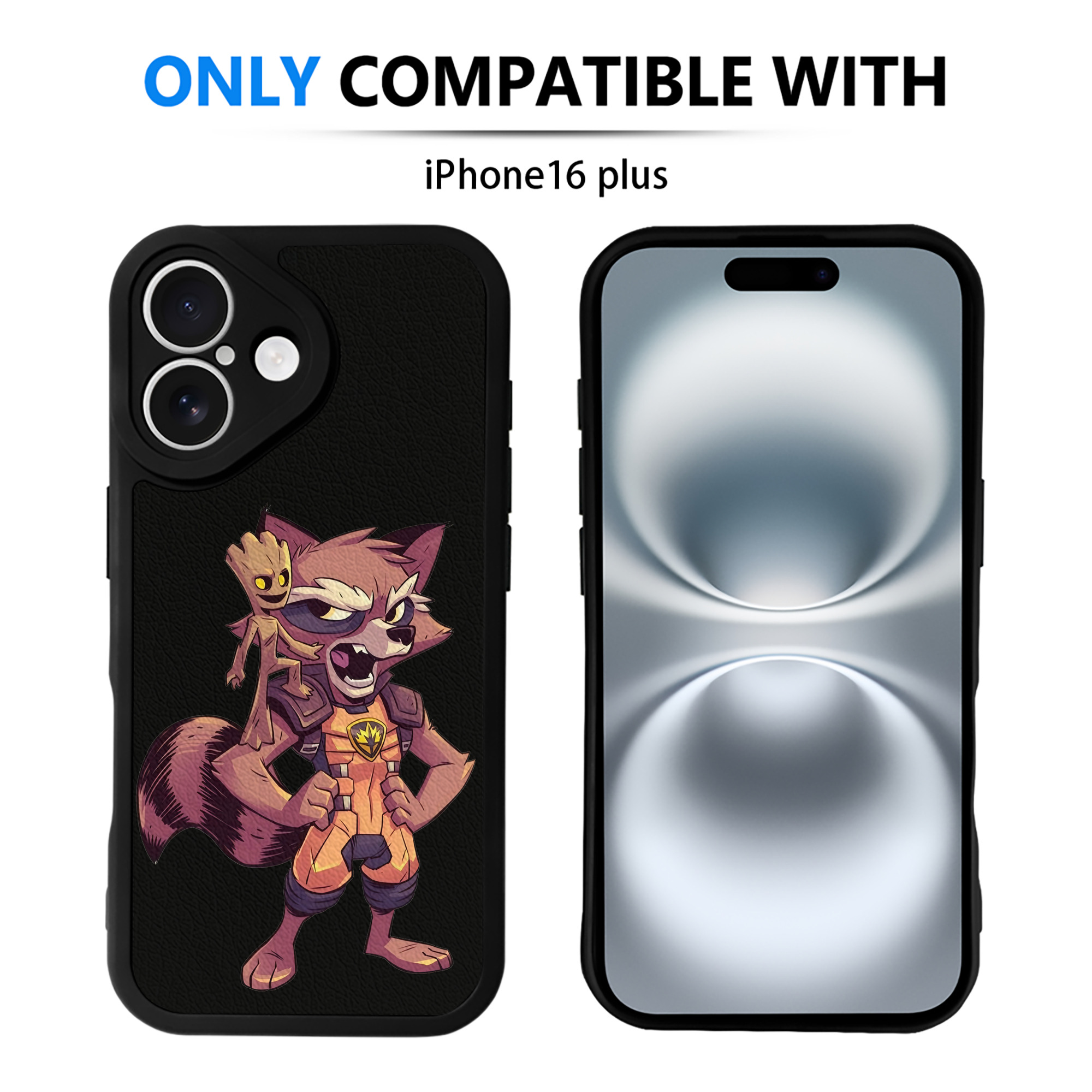 （画像用） アベンジャーズ The Avengers 【iPhone 16シリーズ対応】シリコンスマホケース（レザー調） 材質：シリコン